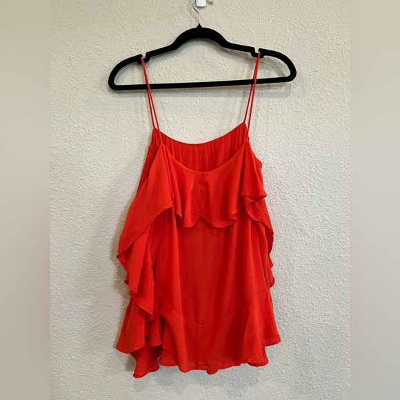 Free People Cascades Ruffle Camisole size small - Picture 5 of 7